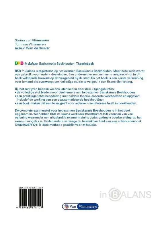 BKB IN BALANS - THEORIE