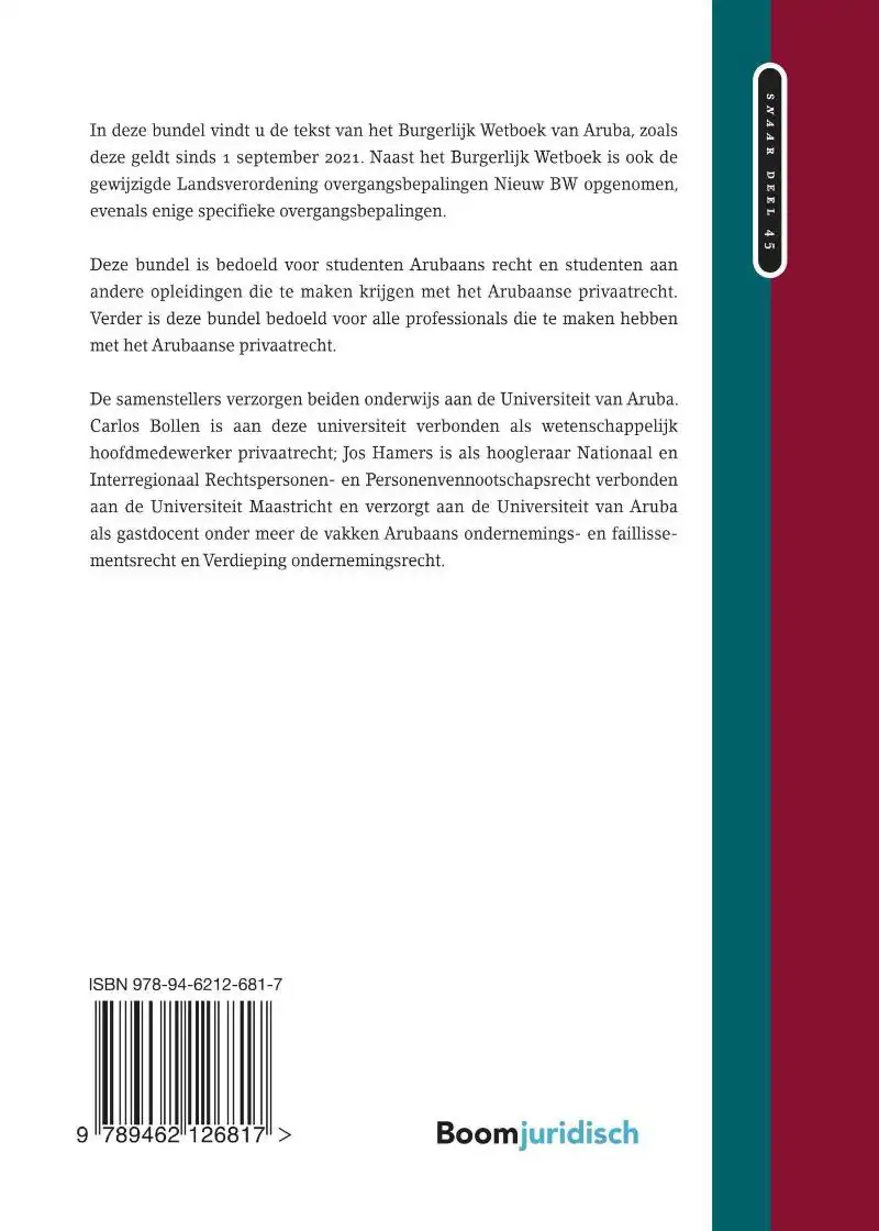 BURGERLIJK WETBOEK VAN ARUBA