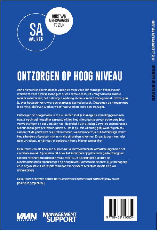 ONTZORGEN OP HOOG NIVEAU