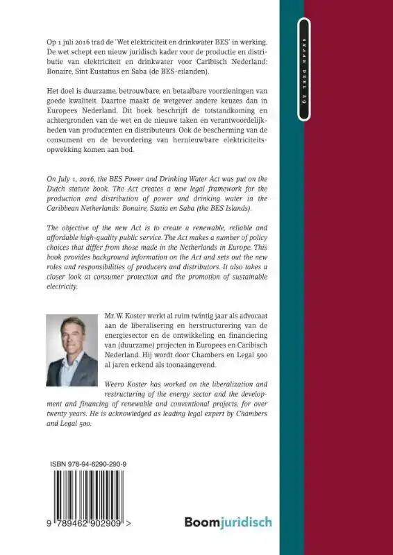 WET ELEKTRICITEIT EN DRINKWATER BES / BES ELECTRICITY AND DR