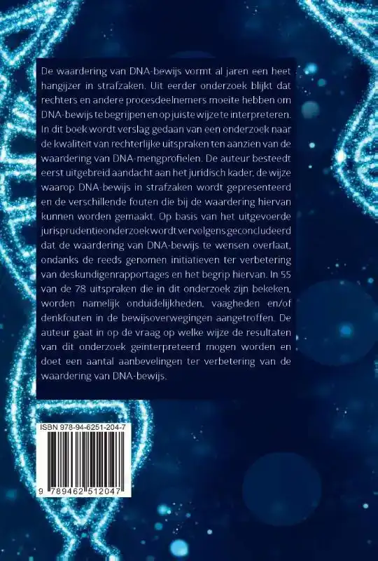 DNA-MENGPROFIELEN IN STRAFZAKEN