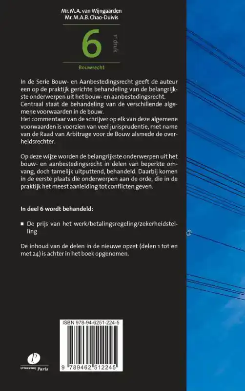 BOUW- EN AANBESTEDINGSRECHT 6