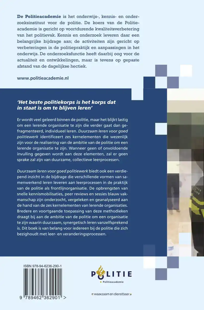 DUURZAAM LEREN VOOR GOED POLITIEWERK