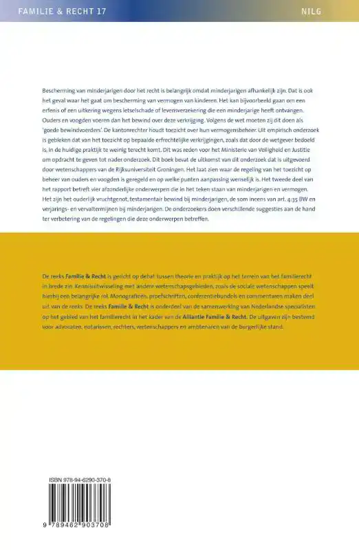 TOEZICHT OP HET BEWIND VAN OUDERS EN VOOGDEN OVER HET VERMOG