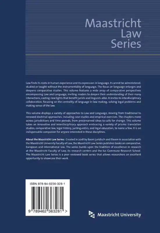 COMPARATIVE PERSPECTIVES ON LAW AND LANGUAGE