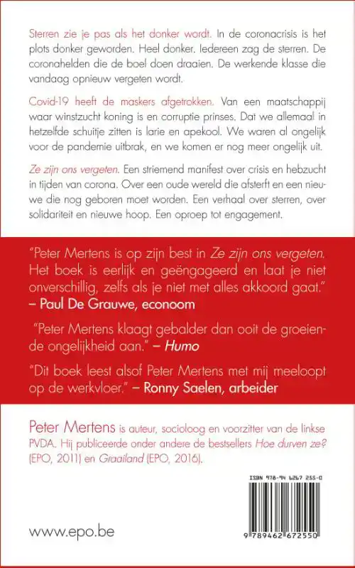 ZE ZIJN ONS VERGETEN