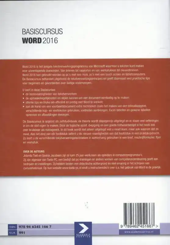 BASISCURSUS WORD