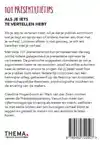 101 PRESENTATIETIPS