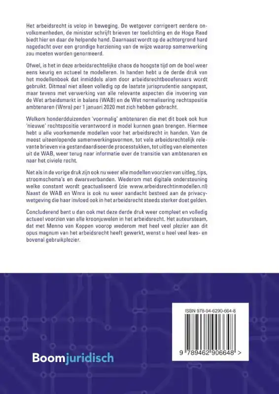 ARBEIDSRECHT IN MODELLEN