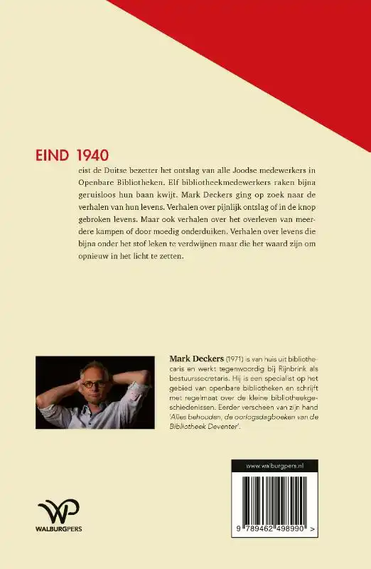 GERUISLOOS VERDWENEN UIT DE BIBLIOTHEEKGESCHIEDENIS
