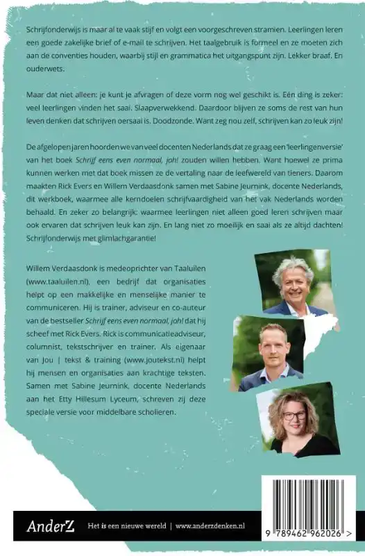 GEWOON SCHRIJVEN, JOH!