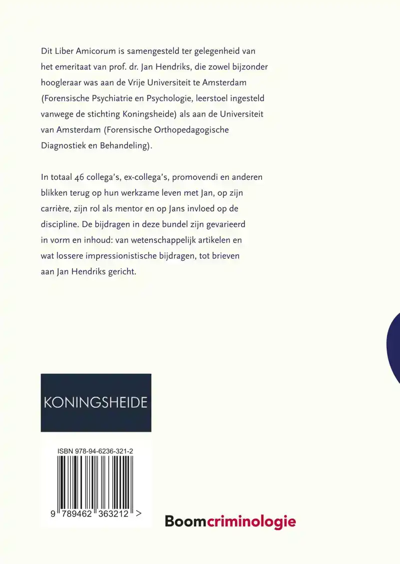 JOOST, JOOST EN JAN: LIBER AMICORUM JAN HENDRIKS