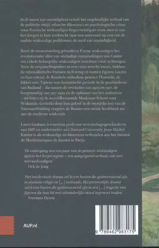 IN DE NAAM VAN ONEINDIGHEID