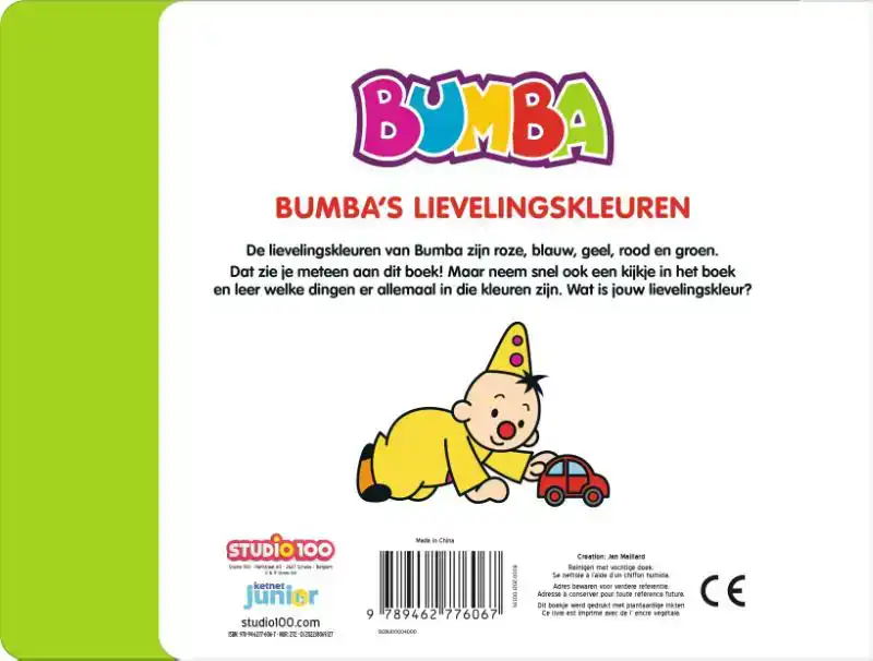 BUMBA'S LIEVELINGSKLEUREN