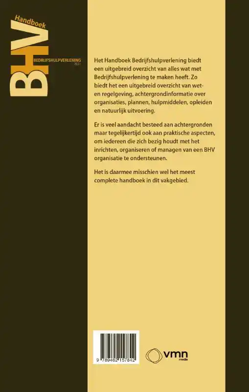 HANDBOEK BEDRIJFSHULPVERLENING