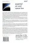 SPACE LAW IN THE EUROPEAN CONTEXT