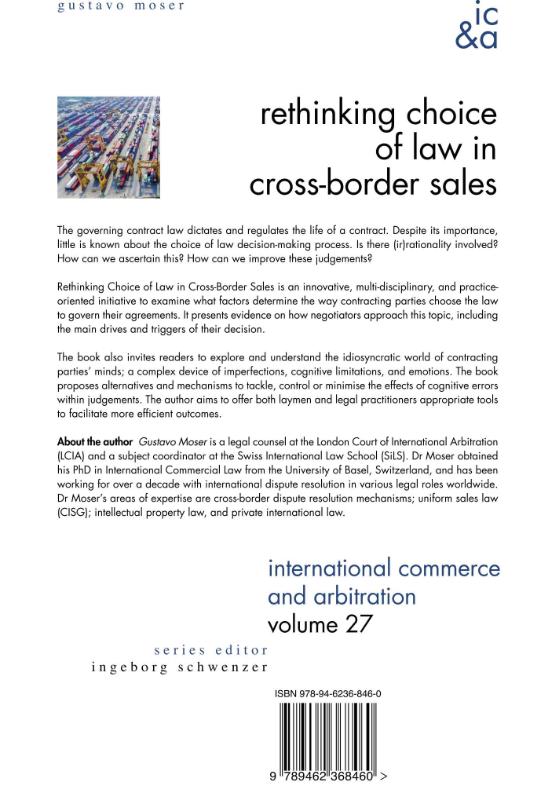 RETHINKING CHOICE OF LAW IN CROSS-BORDER SALES