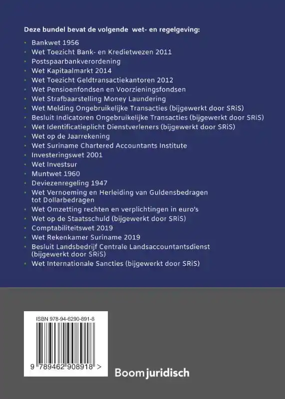 FINANCIELE WET- EN REGELGEVING