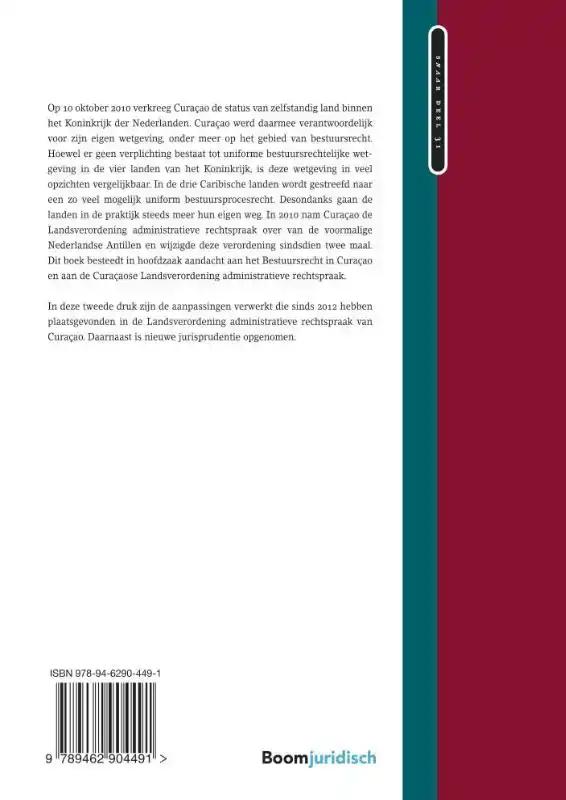 BEGINSELEN VAN HET CURACAOSE BESTUURSRECHT