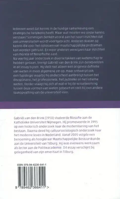 HOE WIJ BETER OVER KENNIS KUNNEN NADENKEN