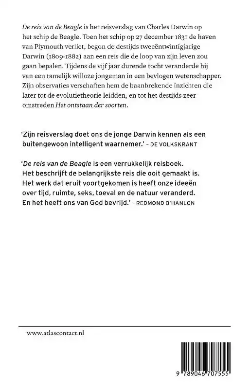 DE REIS VAN DE BEAGLE