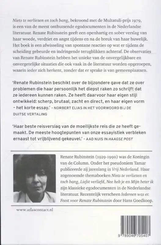 NIETS TE VERLIEZEN EN TOCH BANG
