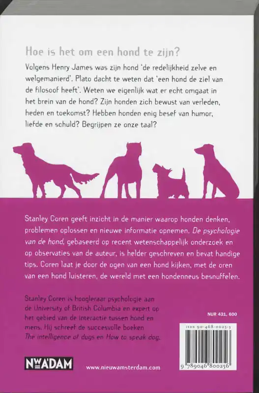 DE PSYCHOLOGIE VAN DE HOND