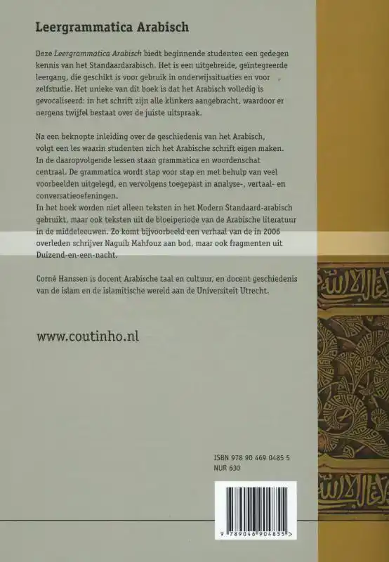 LEERGRAMMATICA ARABISCH