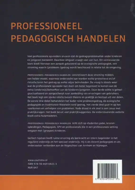 PROFESSIONEEL PEDAGOGISCH HANDELEN