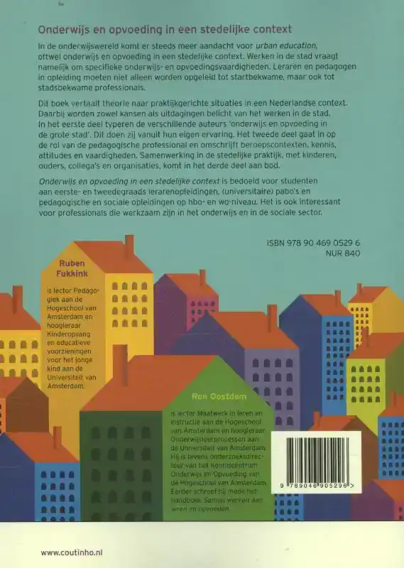 ONDERWIJS EN OPVOEDING IN EEN STEDELIJKE CONTEXT