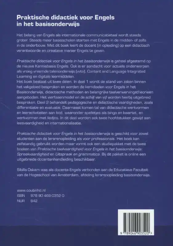 PRAKTISCHE DIDACTIEK VOOR ENGELS IN HET BASISONDERWIJS