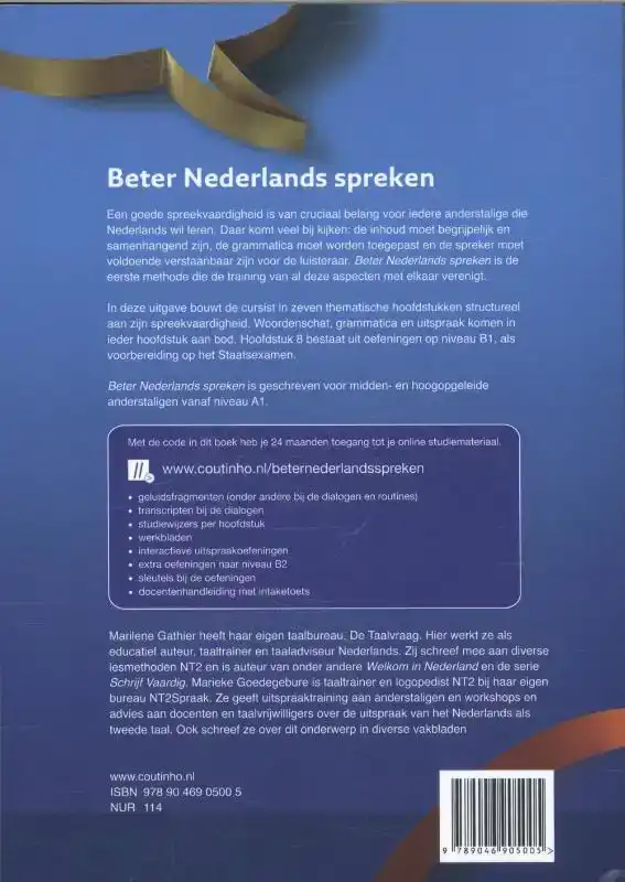 BETER NEDERLANDS SPREKEN