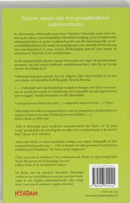 BESCHAVING, OF WAT ERVAN OVER IS