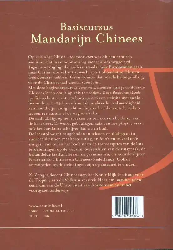 BASISCURSUS MANDARIJN CHINEES