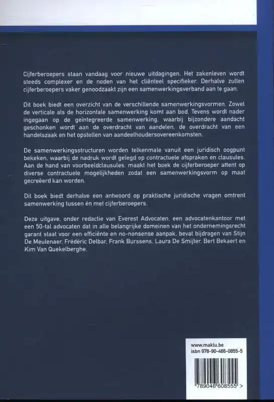 SAMENWERKING BINNEN DE CIJFERBEROEPEN