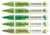BRUSHPEN TALENS ECOLINE SET 5 STUKS