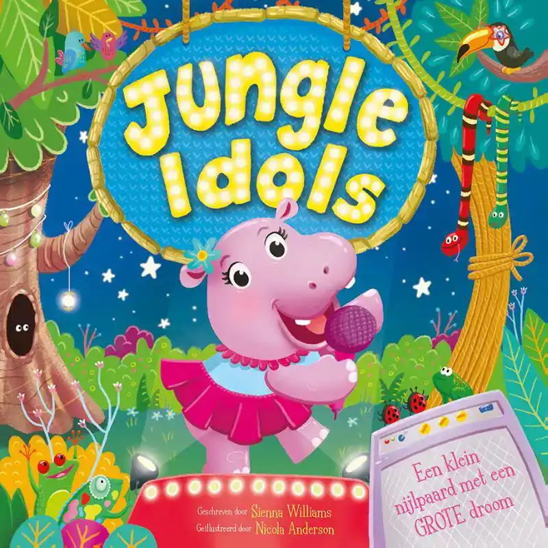 JUNGLE IDOLS - PRENTENBOEK PADDED