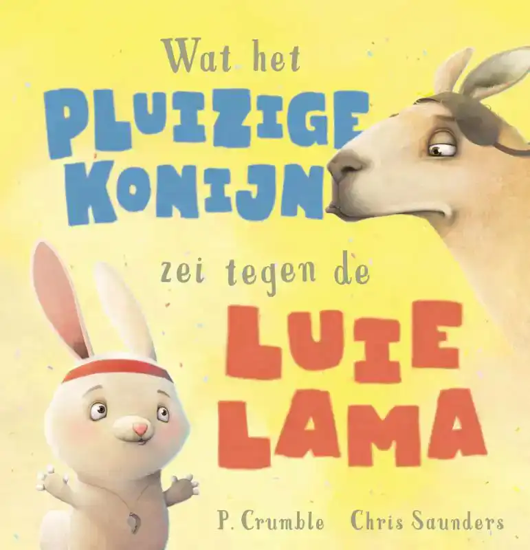 WAT HET PLUIZIGE KONIJN ZEI TEGEN DE LUIE LAMA