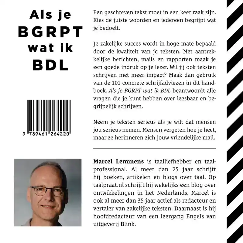 ALS JE BEGRIJPT WAT IK BEDOEL
