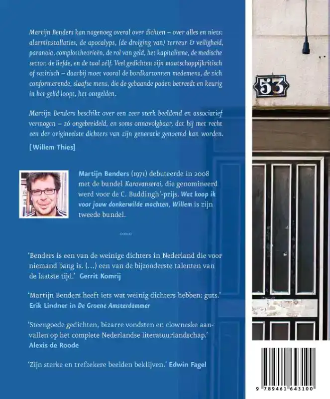 WAT KOOP IK VOOR JOUW DONKERWILDE MACHTEN, WILLEM