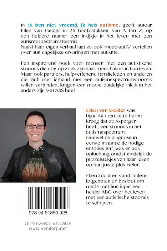 IK BEN NIET VREEMD, IK HEB AUTISME.