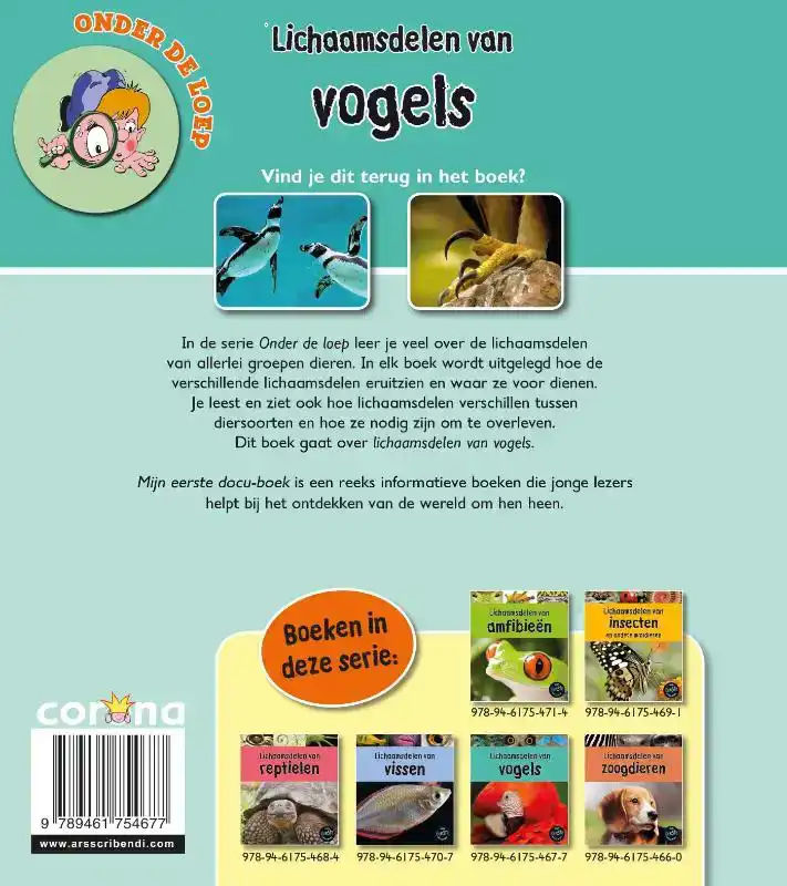 LICHAAMSDELEN VAN VOGELS