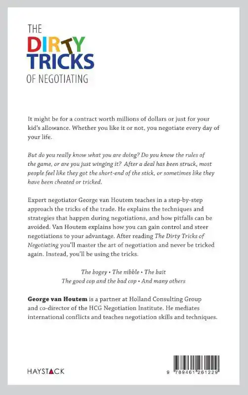 THE DIRTY TRICKS OF NEGOTIATING