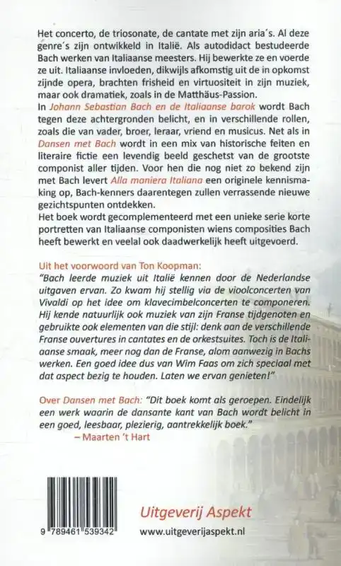 JOHANN SEBASTIAN BACH EN DE ITALIAANSE BAROK