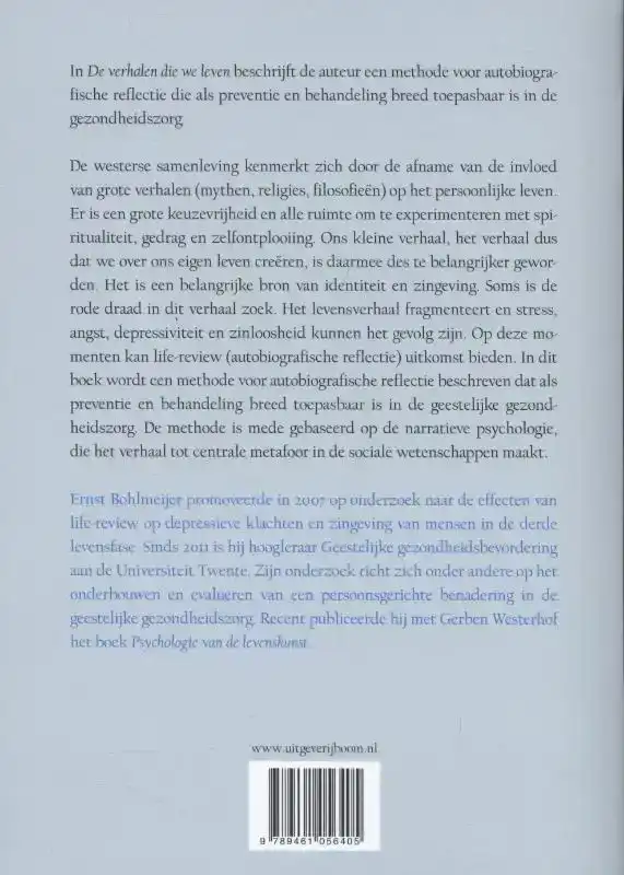 DE VERHALEN DIE WE LEVEN