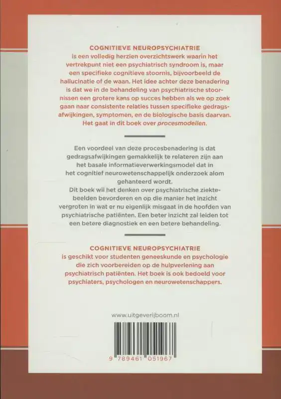 COGNITIEVE NEUROPSYCHIATRIE