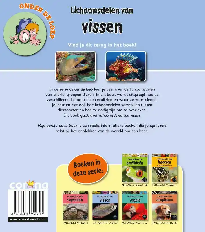 LICHAAMSDELEN VAN VISSEN