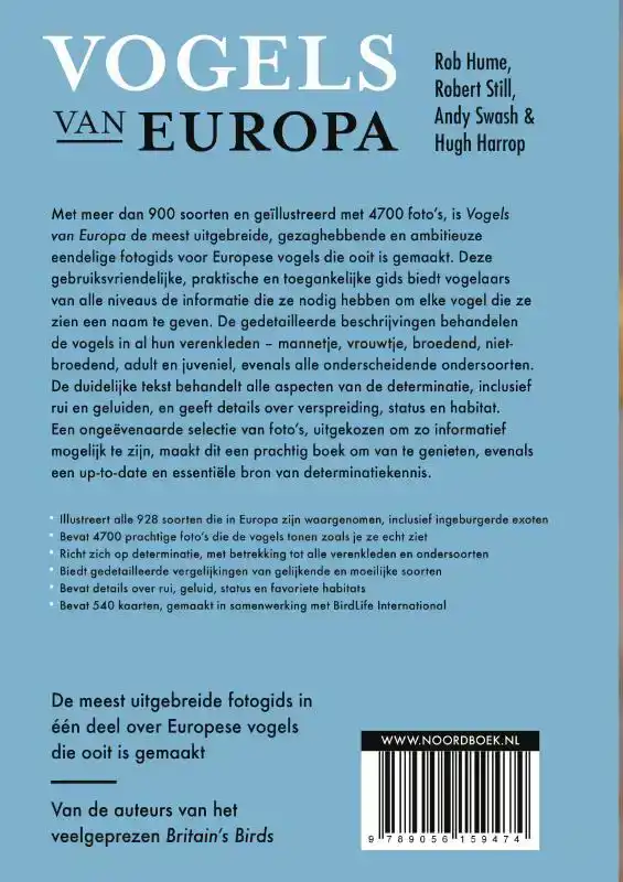VOGELS VAN EUROPA