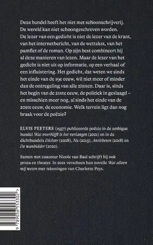 ONTWRICHTE GEDICHTEN