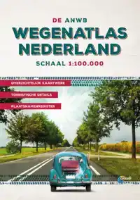 DE ANWB WEGENATLAS NEDERLAND 1:100.000